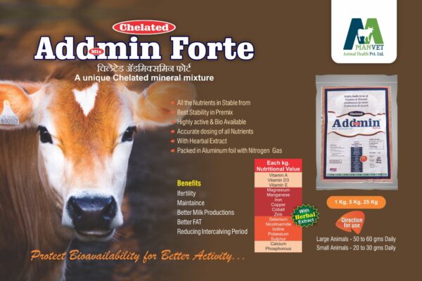Chelated Addmixmin Forte 1kg,5kg,25kg